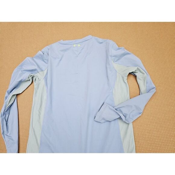 UNDER ARMOUR ISO CHILL HEATGEAR LOOSE FISHING SHIRT MENS Small Blue - Picture 9 of 12